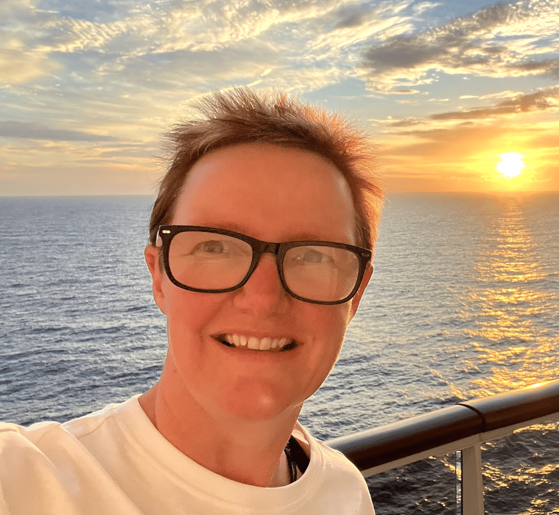 Julia on a cruise